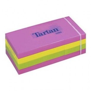 POST IT TARTAN 3M 653N 38X50 NEON COLORI ASSORTITI