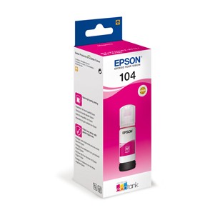 CARTUCCIA INCHIOSTRO 104, FLACONE MAGENTA DA 65ML