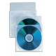 BUSTA IN PLASTICA PORTA CD CON PATELLA PER 2 CD OD50360