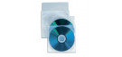 BUSTA IN PLASTICA PORTA CD CON PATELLA PER 2 CD OD50360