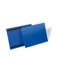 TASCA MAGNETICA IN PPL CON FRONTALE TRASPARENTE 150X67MM BLU OD78144