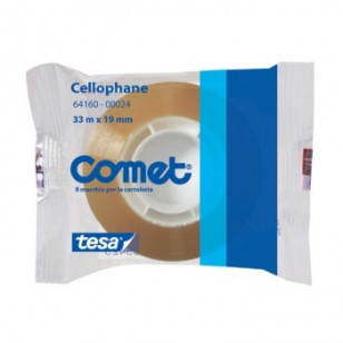 ADESIVO TRASPARENTE COMET 19X33 PVC