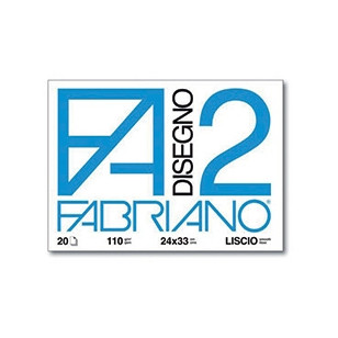 ALBUM DA DISEGNO FABRIANO F2 33X48 GR.110