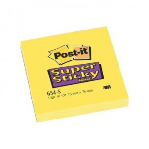 POST IT 3M 654 76X76 SUPERSTICKY