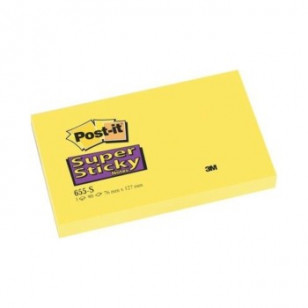 POST IT 3M 655 76X127 SUPERSTICKY