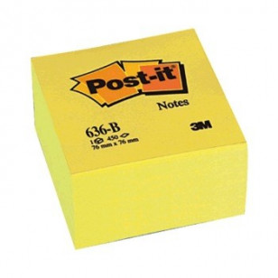 POST IT 3M 636B CUBO GIALLO CANARY 450FF