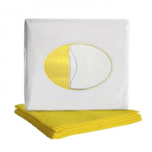 PANNO IN TNT PROFIX 4C GIALLO 32X36CM. (CF. 32PZ.) ART. 066885