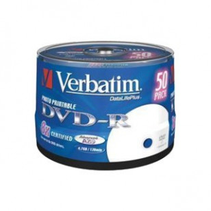 DVD+R VERBATIM 4,7GB 120 - CAMPANA 50 PZ. (SIAE ESCLUSA)