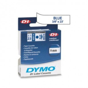 NASTRI PER ETICHETTATRICE DYMO 409140/S0720690 DYMO 1000 9MM BLU SU BIANCO