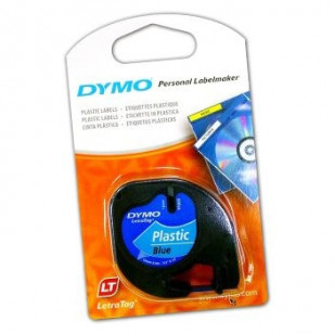 NASTRI PER ETICHETTATRICE DYMO 912050/S0721650 LETRATAG PLASTICA BLU