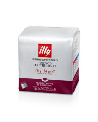 CAPSULE ILLY CAFFE INTENSO 18PZ.