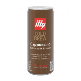 LATTINA ILLY CAFFE COLDBREW CAPPUCCINO ML. 250 12 PZ.